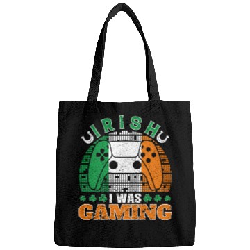 Discover Irish I Was Gaming St Patrick's Day Gamer Bags