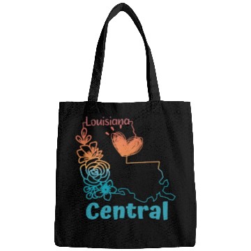 Discover I love my home town in Central Louisiana Bags