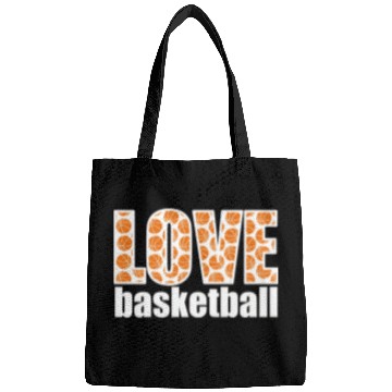 Discover Love Basketball White Bags