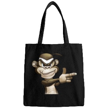 Discover Gangster Monkey Graffity Handgun Bags