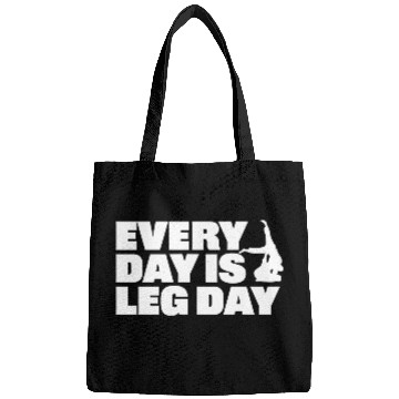 Discover Every Day is Leg Day BJJ Apparel Bags