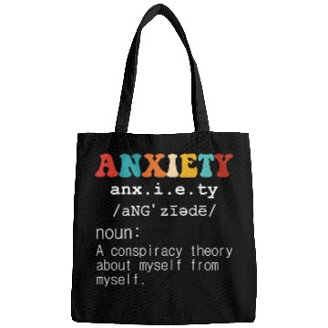 Discover Anxiety A Conspiracy Theory About Myself From Myse Bags