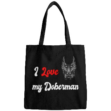 Discover I love my Doberman Bags