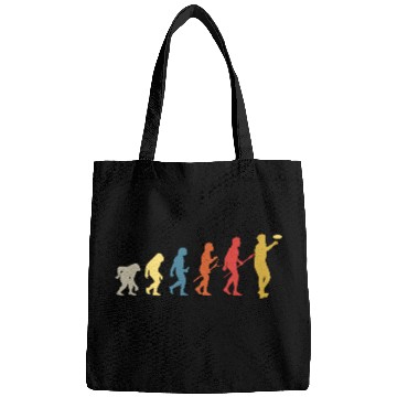 Discover Funny Disc Golf Evolution Vintage Frisbee Bags