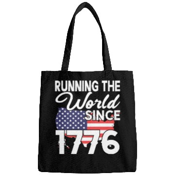 Discover Running The World Since 1776 Bags