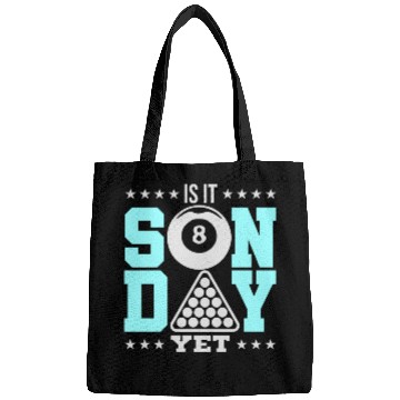 Discover Is It Sunday Yet Apparel For Pool Player Bags