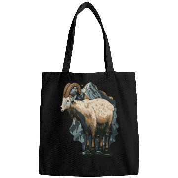 Discover a mountain goat lives in the mountains Bags