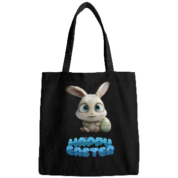 Discover Funny Cute Happy Easter Bunny Bags