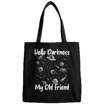 Discover Hello Darkness My Old Friend Astrophysicist Bags