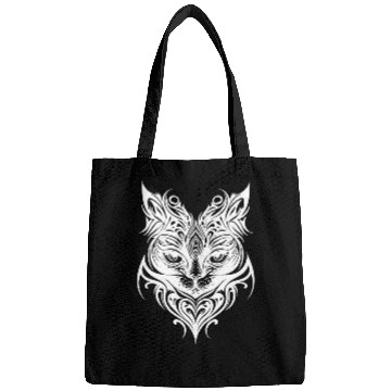 Discover Cute Kittens In Tattoo Style Bags