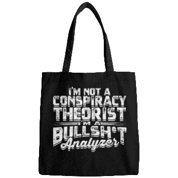 Discover Conspiracy Theorist Theory Science Fiction Bags