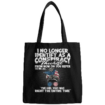 Discover Conspiracy Theorist Theory Science Fiction Bags