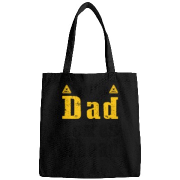 Discover Caution Dad Jokes Ahead, funny dad Bags