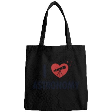 Discover I love Astronomy Cosmologist Astrophysicist Bags