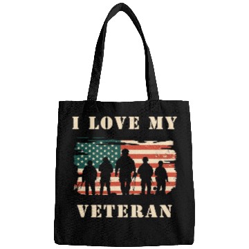 Discover I Love My Veteran Bags