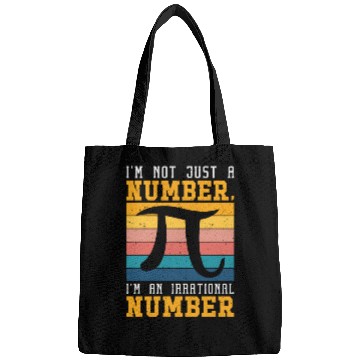 Discover Pi Day Retro Mathematics Pi Symbol Math Number Bags