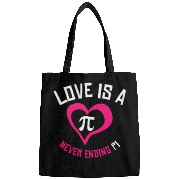 Discover Pi Day Love Pi Symbol Mathematics Number Bags