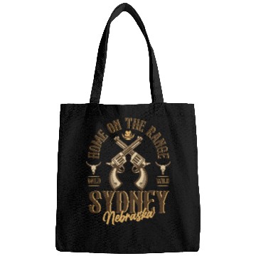 Discover Sidney Nebraska wild west town Bags
