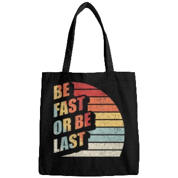 Discover Fast Car Quote Drag Racing Gift Vintage Retro Rac Bags