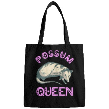 Discover Possum Queen Cute Opossum Lover Funny Bags