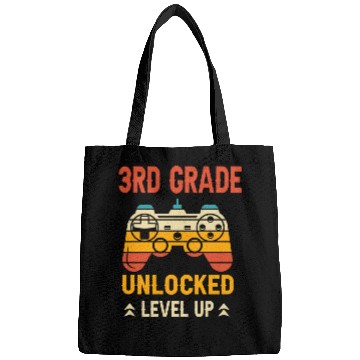 Discover 3rd Grade Unlocked Level Up Video Gamer Bags