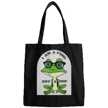 Discover I AM A FROG Bags
