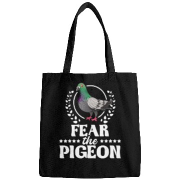 Discover Fear The Pigeon Pigeon Racing Lover Birdwatching Bags