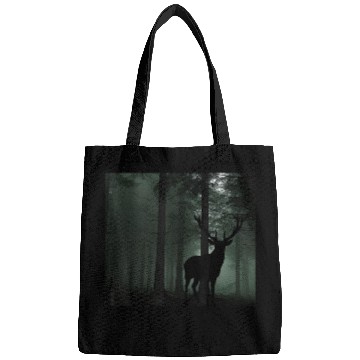 Discover Forest Deer Hunter Vintage Retro Hunting Bags
