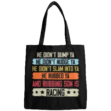 Discover Funny Dirt Track Racing Sprint Car Speedway Racer Bags