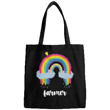 Discover Farmer Farming Cute Boho Rainbow Bags