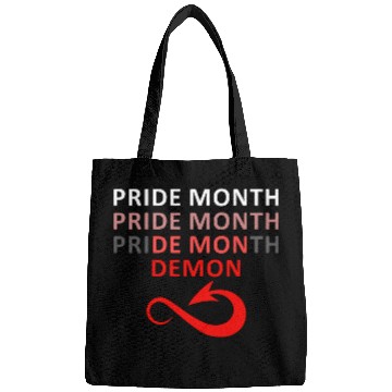 Discover Pride Month Pride Month Pride Month Demon LGBT Bags