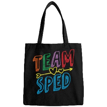 Discover Team Sped Awareness Special Education Teacher Bags