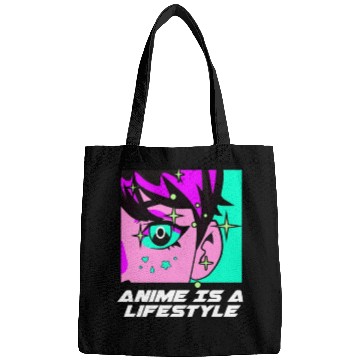 Discover Anime Is a Lifestyle Japanese Kawaii Japan Cute An Bags