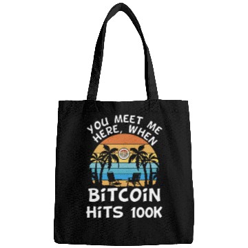 Discover Bitcoin goes to moon Bags