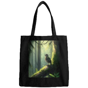 Discover Forest Bird: Nature's Handmade Artwork Bags