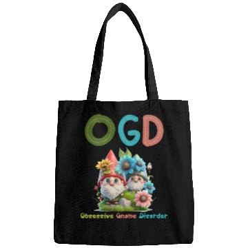 Discover Obsessive Gnome Disorder - Cute Garden Gnome Bags
