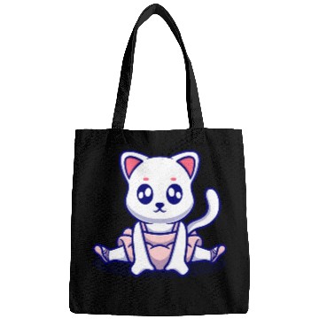 Discover Cute bunny icon illustration Bags