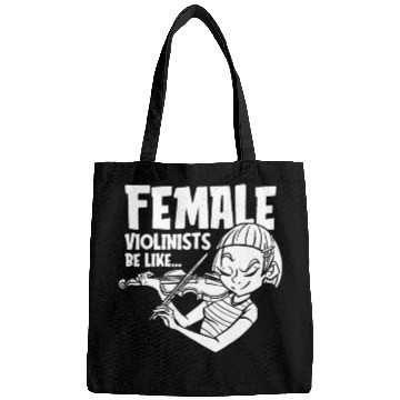 Discover Violin Violinist Humor Bags