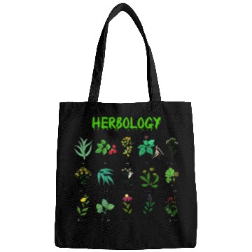 Discover herbologist plants gardening lover plant Bags