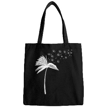Discover Book lover reading enthusiasts book flower Bags