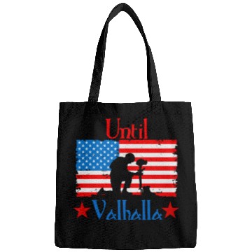 Discover Until Valhalla - Us Flag Bags