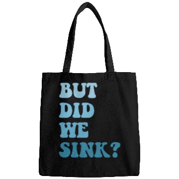 Discover But Did We Sink Vintage Flatboat Pontoon Captain Bags