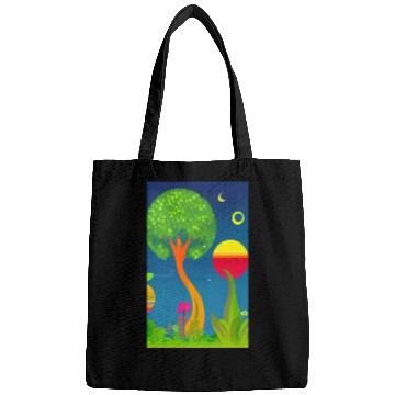Discover Trippy Visual Dream Creative Different Art Modern Bags