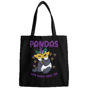 Discover Mardi Gras Carnival Panda Mask Parade Costume Bags