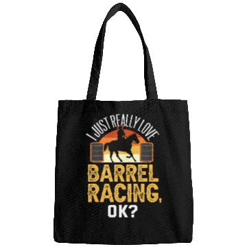 Discover Funny Barrel Racing Bags Rodeo Horse Barrel Race