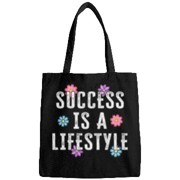 Discover Success Is A Lifestyle Bags