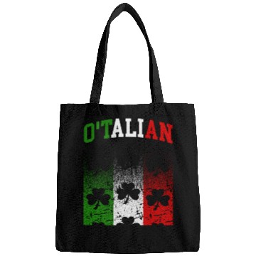 Discover O'talian St. Patrick Italian Pride Italy Flag Bags