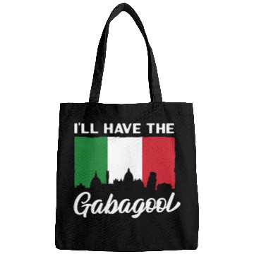 Discover I'll Have The Gabagool Italian Pride Italy Flag Bags