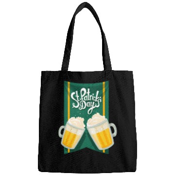 Discover St Patrick's Day and two cups of beer Bags