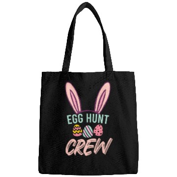 Discover Egg Hunt Crew Funny Easter Day Bags